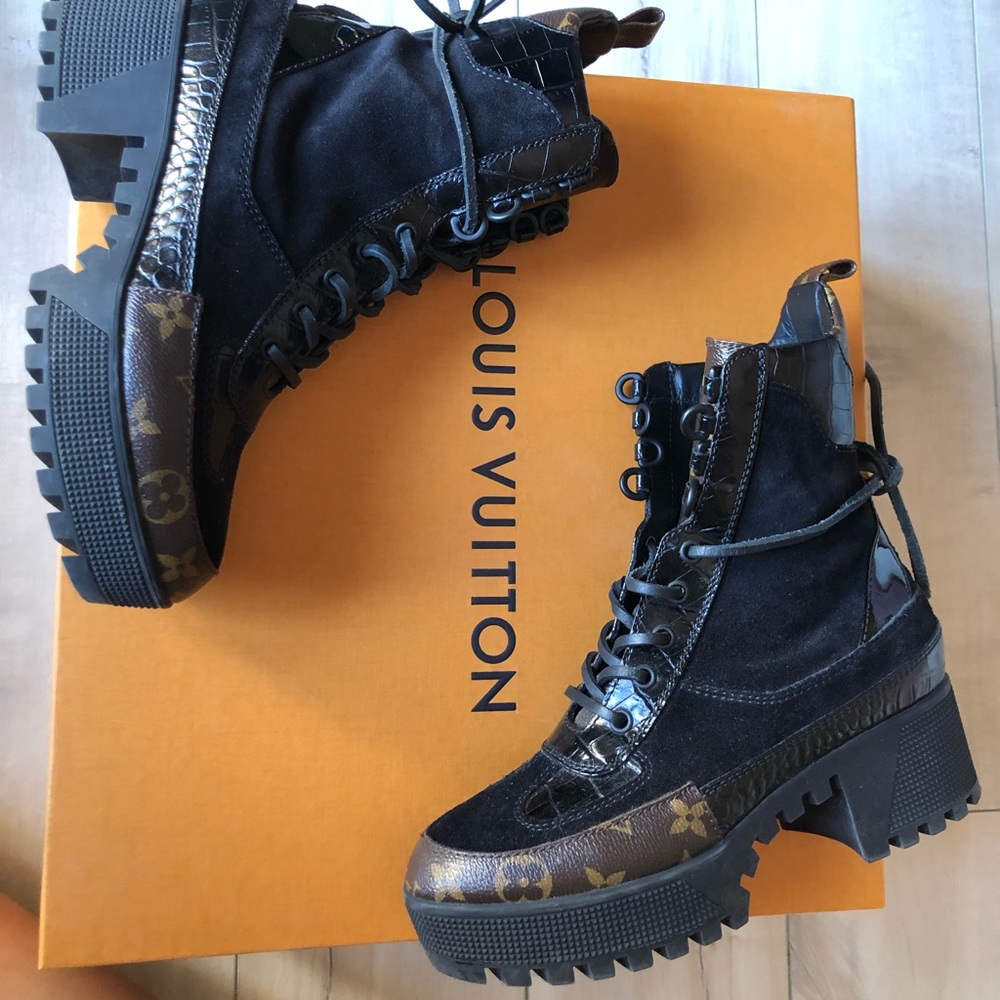 Louis Vuitton Laureate Platform desert Boot